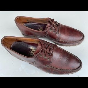 Johnson & Murphy sporty brown lace up Oxfords 7 M